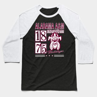 Alabama 1875 A&M University Vintage Style Baseball T-Shirt